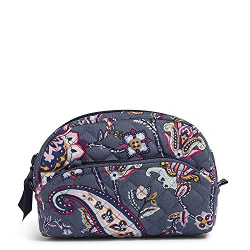 Vera Bradley Women's Signature Cotton Mini Cosmetic Makeup Organizer Bag, Felicity Paisley, One Size Vera Bradley Women's Signature Cotton Mini Cosmetic Makeup Organizer Bag, Felicity Paisley, One Size
