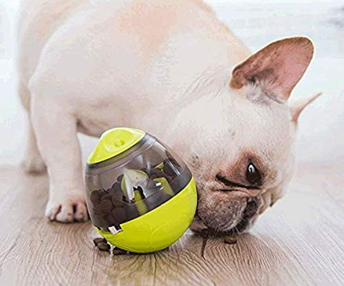 Feeder Ball Pet Toy for Dogs Cats Food Feeding Treat Dispenser Play Fun Tumbler