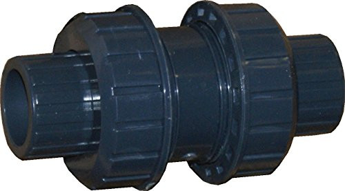 ERA Sch 80 PVC 1 Inch True Union Ball Check Valve, Socket