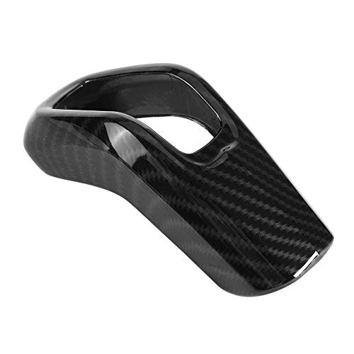 Gear Shift Trim Carbon Fiber Gear Shift Knob Head Cover Trim Compatible with Land Rover Range Rover Sport 2014-2017