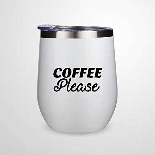 Coffee Please auto Sticker,Vinyl Car Decal,Decor for Window,Bumper,Laptop,Walls,Computer,Tumbler,Mug,Cup,Phone,Truck,Car Accessories