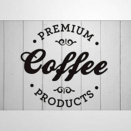 Coffee Products auto Sticker,Vinyl Car Decal,Decor for Window,Bumper,Laptop,Walls,Computer,Tumbler,Mug,Cup,Phone,Truck,Car Accessories
