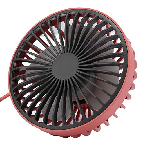 Car Fan, Three?Level Adjustable Wind Speed USB Car Fan for Car for Home
