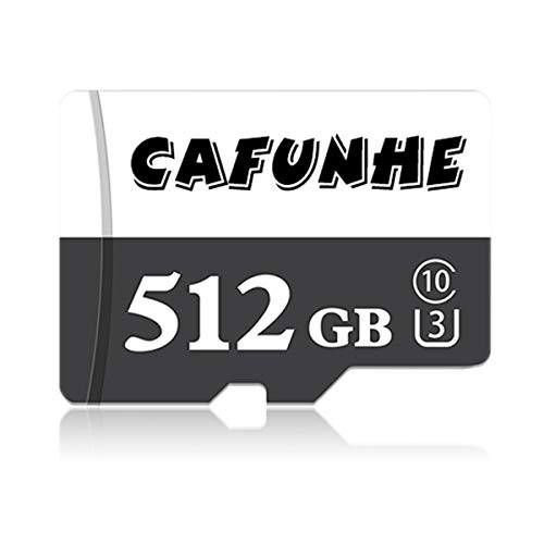 512GB Micro sd SD Card Designed for Android Smartphones, Tablets Memory Card High Speed Class 10 with Card Adapter -512GB-