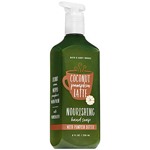 Bath and Body Works COCONUT PUMPKIN LATTE Hand Soap with Pumpkin Butter 8 Fluid Ounce -2018 Fall Edition-