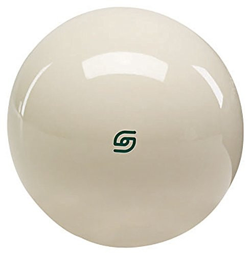 Aramith Green Logo Tournament Magnetic Cue Ball - 2 1/4 Inch
