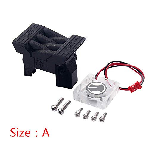 INJORA RC Cooling Fan New TRX4 ESC Radiator Cooling Fan for 1/10 RC Crawler TRAXXAS TRX-4 -A- INJORA RC Cooling Fan New TRX4 ESC Radiator Cooling Fan for 1/10 RC Crawler TRAXXAS TRX-4 -A-