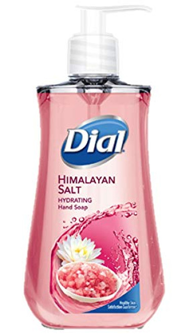 Dial Himalayan Pink Salt  and  Water Lily Hand Soap with Moisturizer 7.5 Oz -Pack of 6-