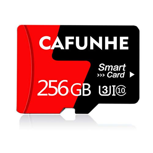 256GB Micro SD Card with Adapter High Speed Memory MicroSD Card Class 10 Memory Card for Nintendo Switch Android Smartphone Digital Camera Tablet and Drone