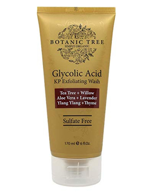 Botanic Tree KP Glycolic Acid Body Wash Rough and Bumpy Treatment-Keratosis Pilaris AHA Cleanser Sulfate Free Salicylic Exfoliator Scrub Pore Minimizer, Back Acne Body Wash. Botanic Tree KP Glycolic Acid Body Wash Rough and Bumpy Treatment-Keratosis Pilaris AHA Cleanser Sulfate Free Salicylic Exfoliator Scrub Pore Minimizer, Back Acne Body Wash.