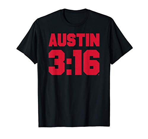 WWE Austin 3-16 Jersey Type Stone Cold Steve Austin T-Shirt