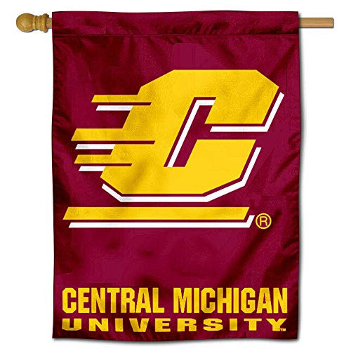 Central Michigan Chippewas House Flag Banner