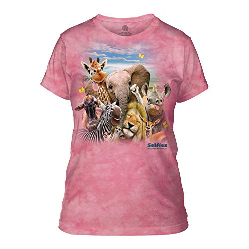The Mountain Women's African Selfie Apparel, Pink, 2XL