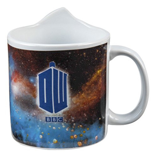 Vandor 16001 Doctor Who Tardis 20 Ounce 3D Ceramic Mug, Multicolored