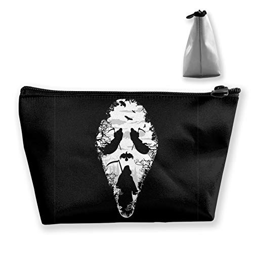 Reaper Scream Cosmetic Bag Makeup Bags,Small Makeup Pouch Travel Toiletry Organizer With Zipper For Women Girls