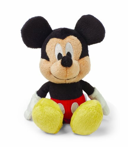 Kids Preferred Disney Baby Mickey Mouse Mini Jingler Plush Toy, 6.5