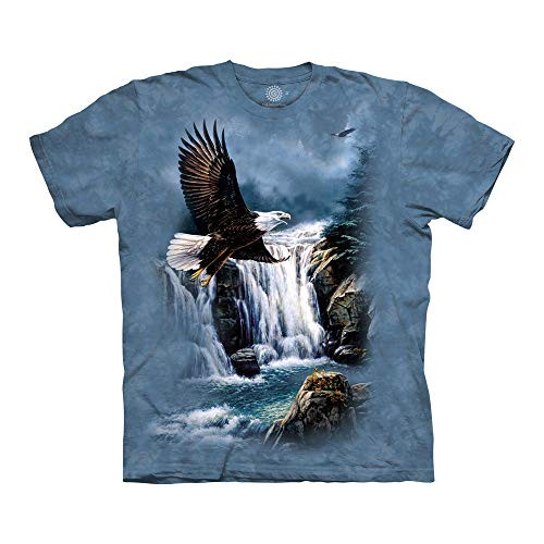 The Mountain Unisex-Adult's Majestic Flight, Blue, 3XL