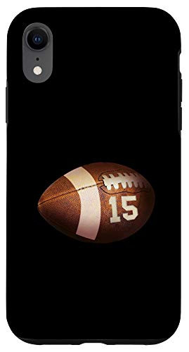 iPhone XR 15 Football Number Player Design Case