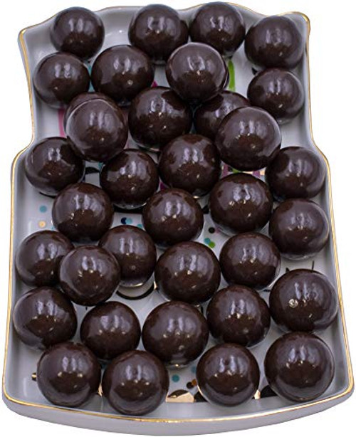 Made in USA Gourmet Chocolate Covered Malt Balls -1 lbs- -Dark Chocolate- Made in USA Gourmet Chocolate Covered Malt Balls -1 lbs- -Dark Chocolate-