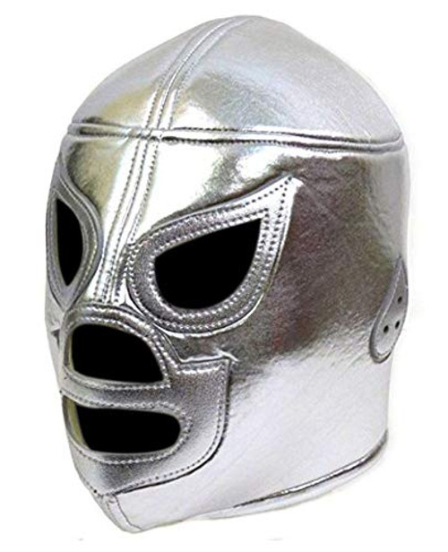 Del Mex Lycra Lucha Libre Adult Luchador Mexican Wrestling Mask Costume -El Santo-