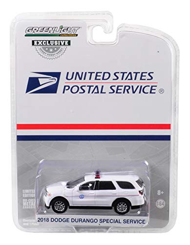 Greenlight 1/64 USPS United States Postal Service Police 2018 Dodge Durango