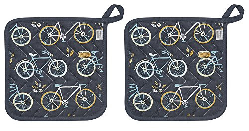 Now Designs 505899aa Potholders, Set of Two, Sweet Ride 2 Piece