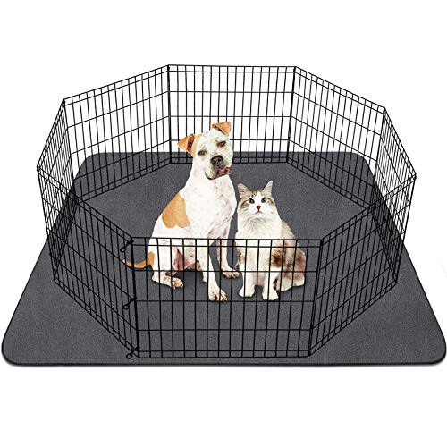 SIWA MARY Reusable Pee Pads for Dogs, 48"x48"/60"x48" Puppy Pads with Fast Absorbent, Washable Dog Pads, Non-Slip, Whelping Pads,Waterproof for Training, for Playpen, Crate, Kennel SIWA MARY Reusable Pee Pads for Dogs, 48"x48"/60"x48" Puppy Pads with Fast Absorbent, Washable Dog Pads, Non-Slip, Whelping Pads,Waterproof for Training, for Playpen, Crate, Kennel