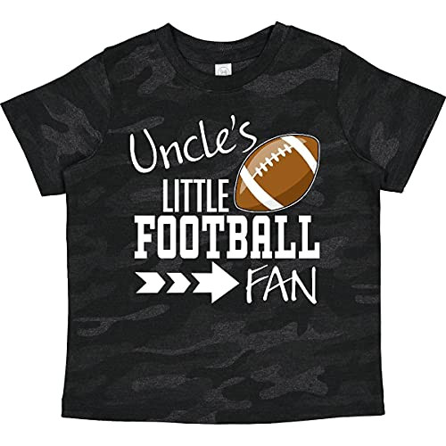 inktastic Uncle's Little Football Fan Toddler T-Shirt 2T Storm Camo 31b37