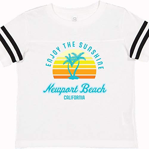 inktastic Summer Enjoy The Toddler T-Shirt 2T Football White and Black 3a80e