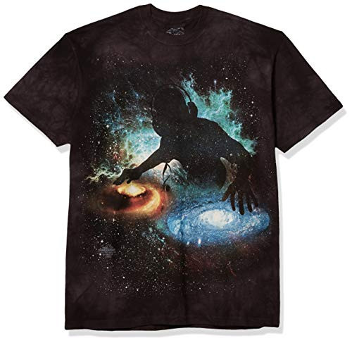 The Mountain Galaxy Dj Adult T-Shirt, Black, Large The Mountain Galaxy Dj Adult T-Shirt, Black, Large