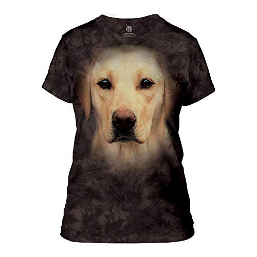 The Mountain Women's Yellow Lab Portrait Apparel, Black, Medium