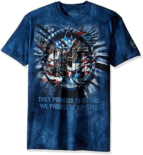 The Mountain Oht Eagle Inner Spirit-2Xl Adult T-Shirt, Blue, 2XL The Mountain Oht Eagle Inner Spirit-2Xl Adult T-Shirt, Blue, 2XL