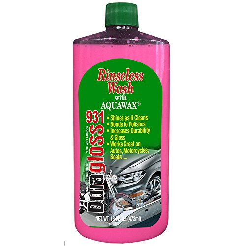 Duragloss 931 Rinse Free Auto Wash with Aquawax 16. Fluid_Ounces