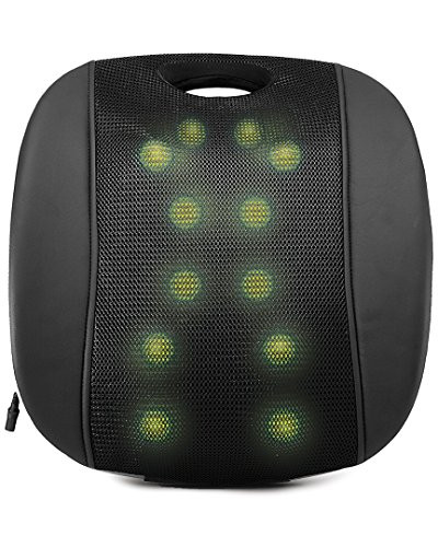 Sharper Image Led Shiatsu Massage Chair Cushion