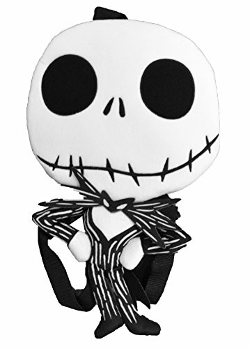 Disney Nightmare Before Christmas Flat Plush Backpacks -Jack Skellington-