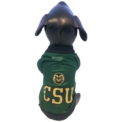 NCAA Colorado State Rams Athletic Mesh Dog Jersey -Team Color, Large-