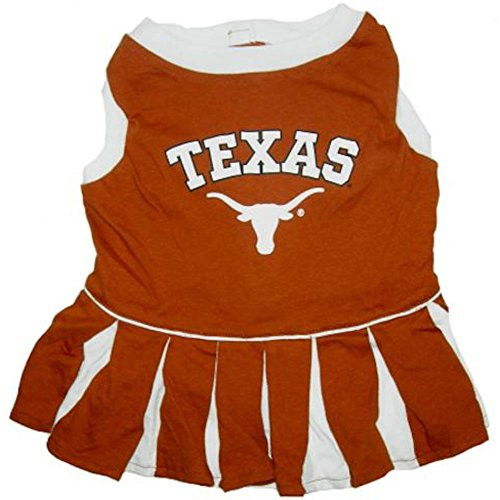 NCAA University of Texas Longhorns Cheerleader Dog Outfit, Medium