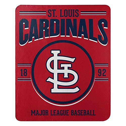 Northwest MLB St. Louis Cardinals 50x60 Fleece Southpaw DesignBlanket, Team Colors, One Size Northwest MLB St. Louis Cardinals 50x60 Fleece Southpaw DesignBlanket, Team Colors, One Size