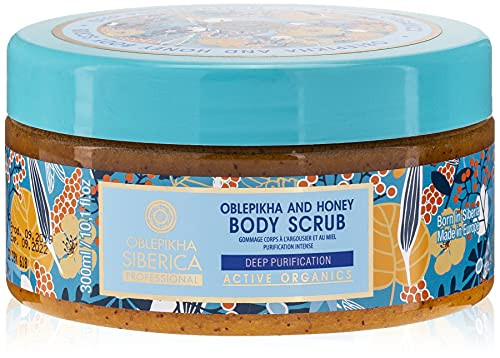 Sea Buckthorn and Honey Body Scrub, 300 Ml -Natura Siberica- Sea Buckthorn and Honey Body Scrub, 300 Ml -Natura Siberica-