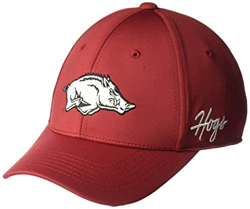 Top of the World Arkansas Razorbacks Men's Phenom Memory Fit 1Fit Hat Team Color Icon, One Fit