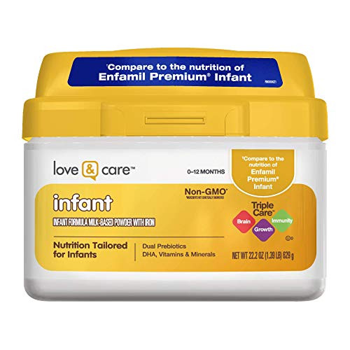 Love  and  Care Gentle Baby Formula Milk-Based Powder with Iron, 22.2 Ounce