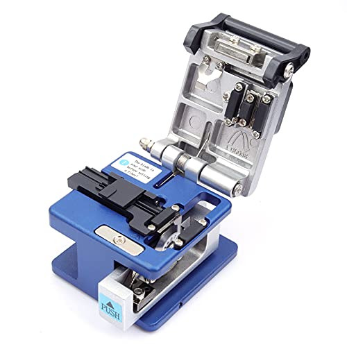 FC-6S Optical Fiber Cleaver Stripping Cutter Tool Cleaves for SUMITOMO with 36000 Cleaves and Coating Diameter- 250?m - 900?m 12 Position Blade Cold Connection Tools Fiber Equipment Used in FTTH