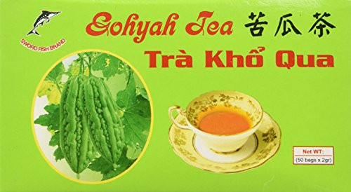 Gohyah Tea Bitter Melon (50 Tea Bags) by K & M Trading