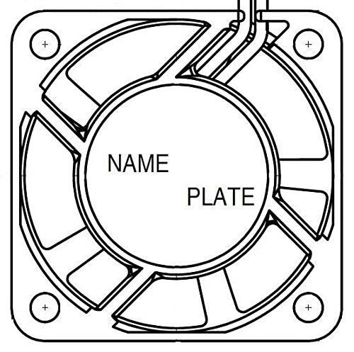 NMB TECHNOLOGIES 1608VL-04W-B60-B00 AXIAL FAN,40MM,12V,11.3CFM,34.6dBA