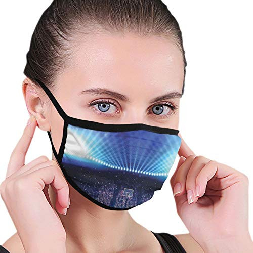 Windproof Comfortable Masks?Basketball Arena Court With Fans And Flashlights Competition Theme Game Excitement Print,Printed Facial decorations for adult Windproof Comfortable Masks?Basketball Arena Court With Fans And Flashlights Competition Theme Game Excitement Print,Printed Facial decorations for adult
