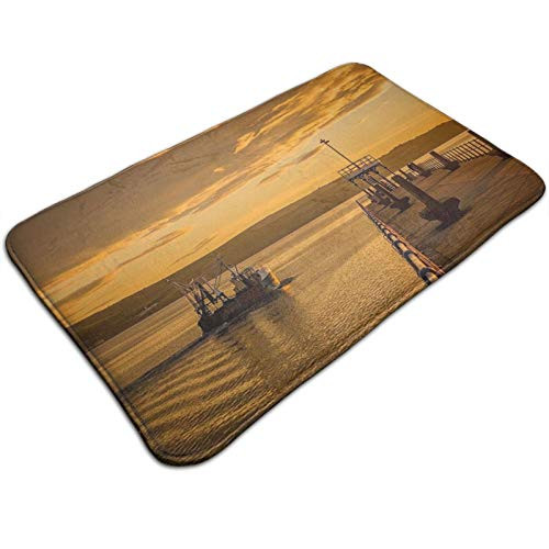 Bath mat -to Seascape Harbour Weymouth sea Coast Dorset as Background Bath mat -to Seascape Harbour Weymouth sea Coast Dorset as Background