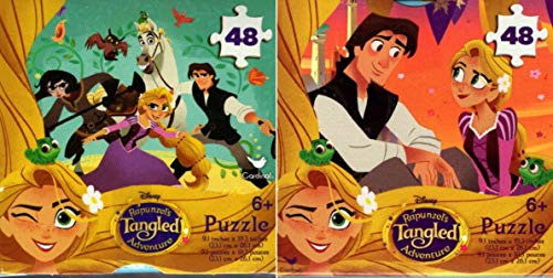 Disney Rapunzel's Tangled Adventure - 48 Pieces Jigsaw Puzzle - (Set of 2 Puzzles) - v9
