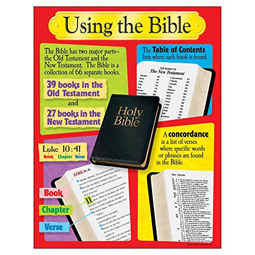 TREND enterprises, Inc. Using The Bible Learning Chart, 17" x 22"