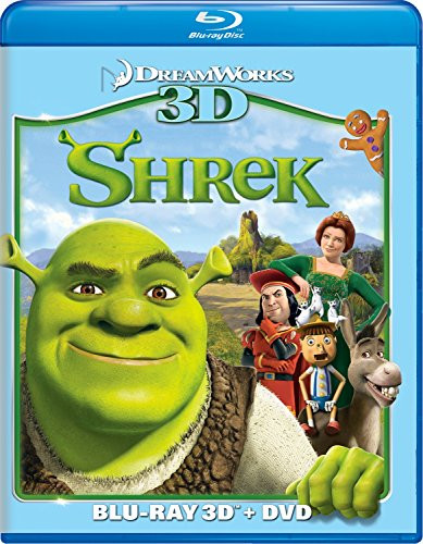 Shrek -Two-Disc Blu-ray 3D/DVD Combo-