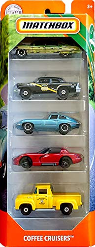 Matchbox 2019 MBX Road Trip Coffee Cruisers 1:64 Scaled 5-Pack